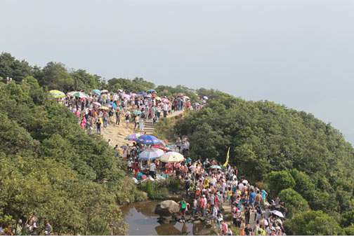 縱情山水，激蕩智慧——TANK007重陽節(jié)帶您一起登高梧桐山